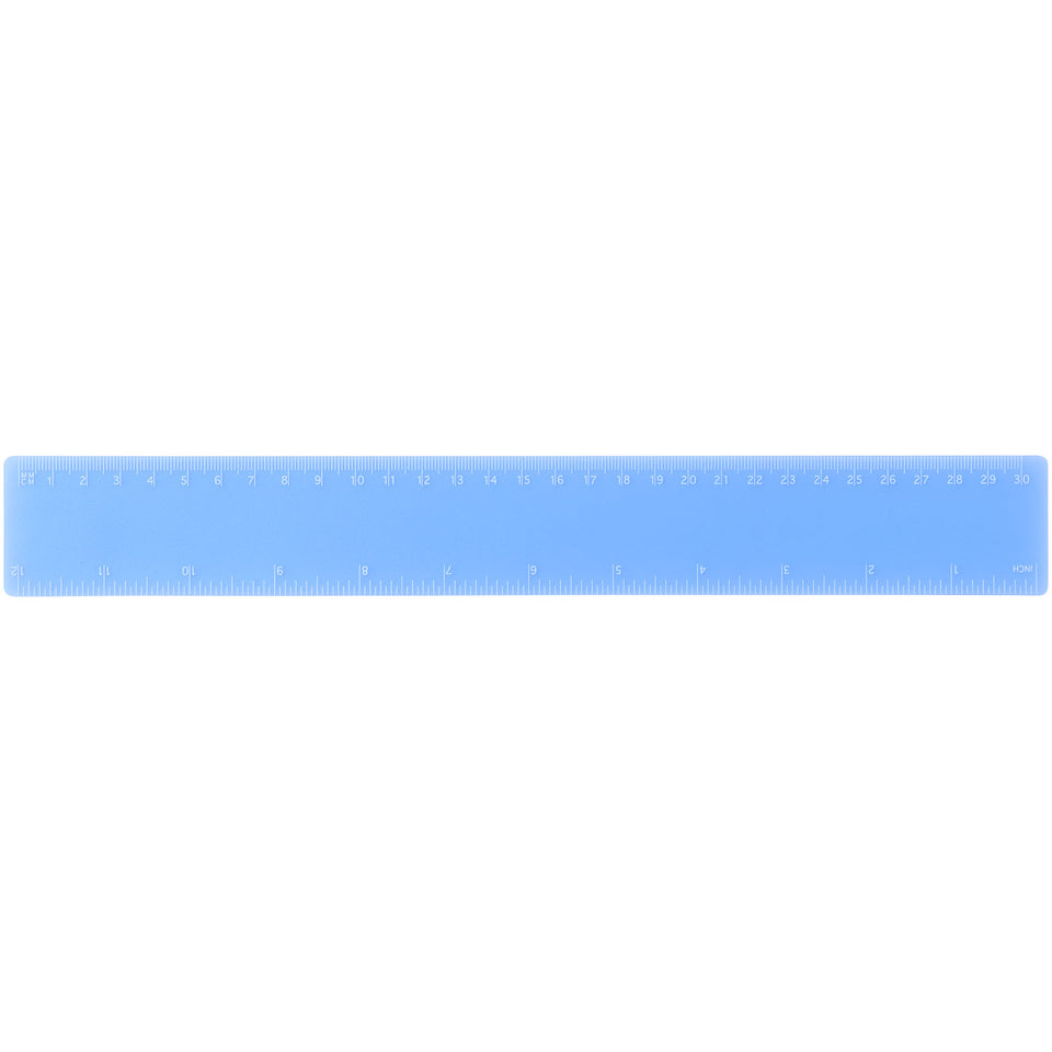 Righello Rothko da 30 cm in plastica personalizzato con logo - Pubblienne