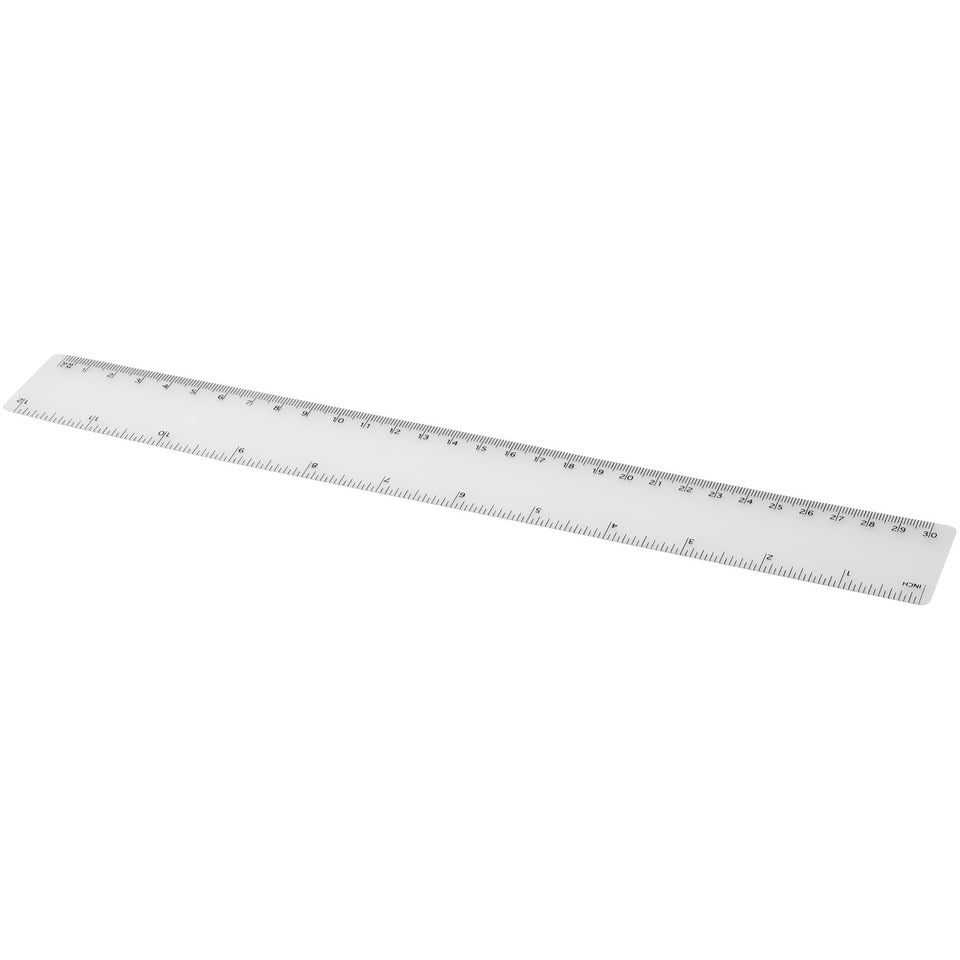 Righello Rothko da 30 cm in plastica personalizzato con logo - Pubblienne