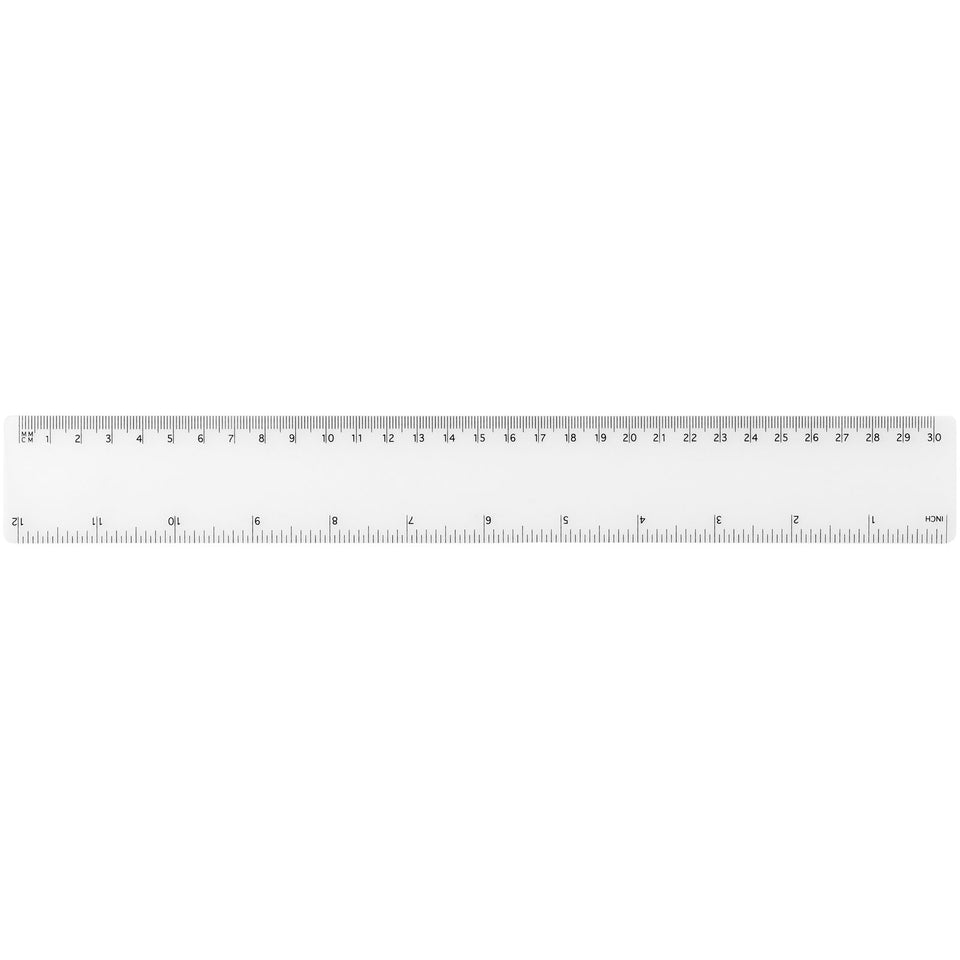 Righello Rothko da 30 cm in plastica personalizzato con logo - Pubblienne