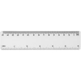 Righello Rothko da 15 cm in plastica personalizzato con logo - Pubblienne