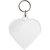 Portachiavi Combo a forma di cuore personalizzato con logo - Pubblienne