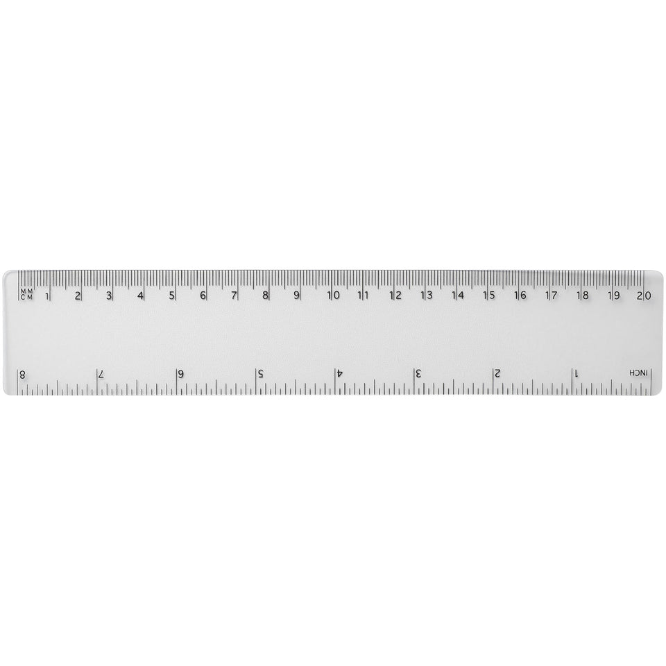 Righello Rothko da 20 cm in plastica personalizzato con logo - Pubblienne