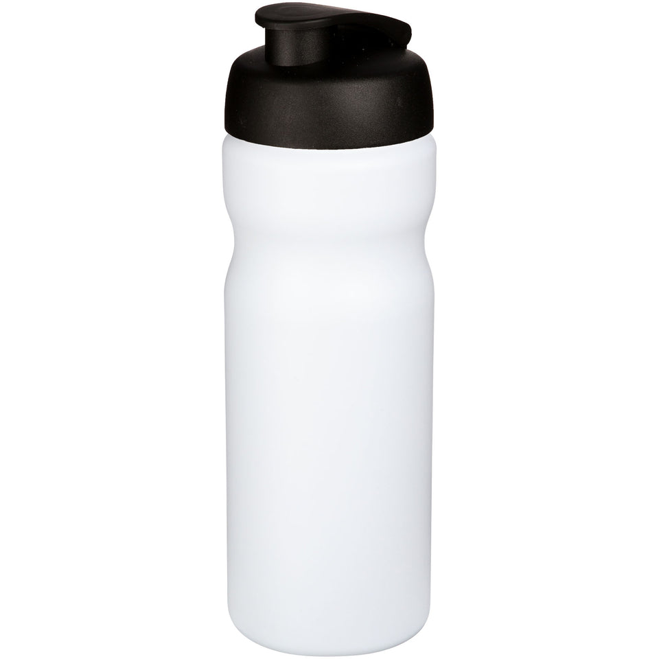 Borraccia sportiva Baseline® Plus da 650 ml con coperchio a scatto personalizzato con logo - Pubblienne