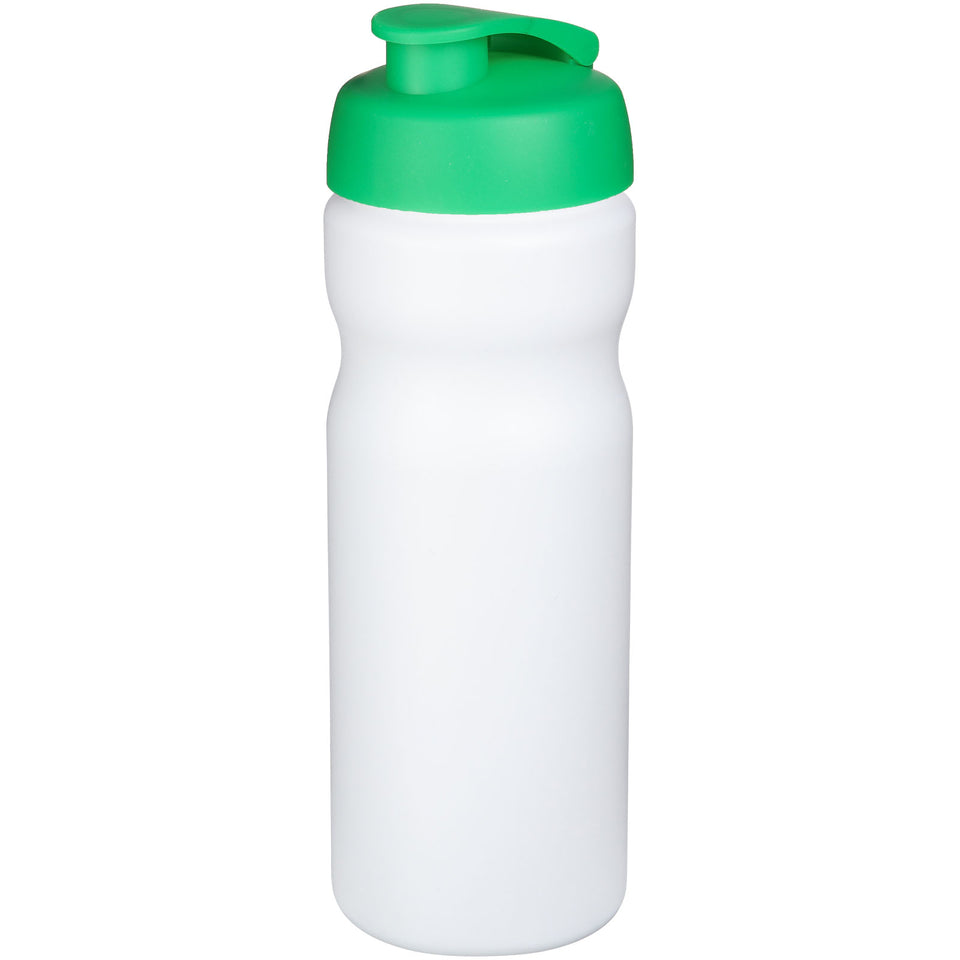 Borraccia sportiva Baseline® Plus da 650 ml con coperchio a scatto personalizzato con logo - Pubblienne