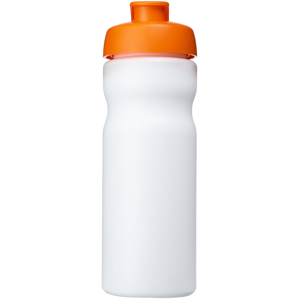 Borraccia sportiva Baseline® Plus da 650 ml con coperchio a scatto personalizzato con logo - Pubblienne