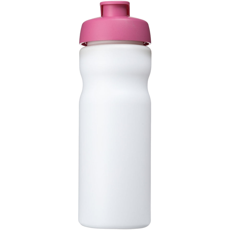Borraccia sportiva Baseline® Plus da 650 ml con coperchio a scatto personalizzato con logo - Pubblienne