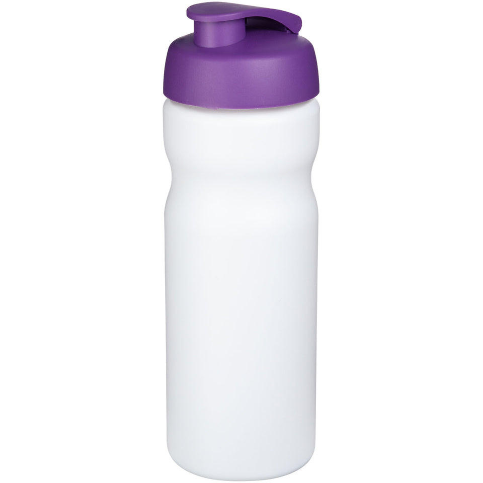 Borraccia sportiva Baseline® Plus da 650 ml con coperchio a scatto personalizzato con logo - Pubblienne