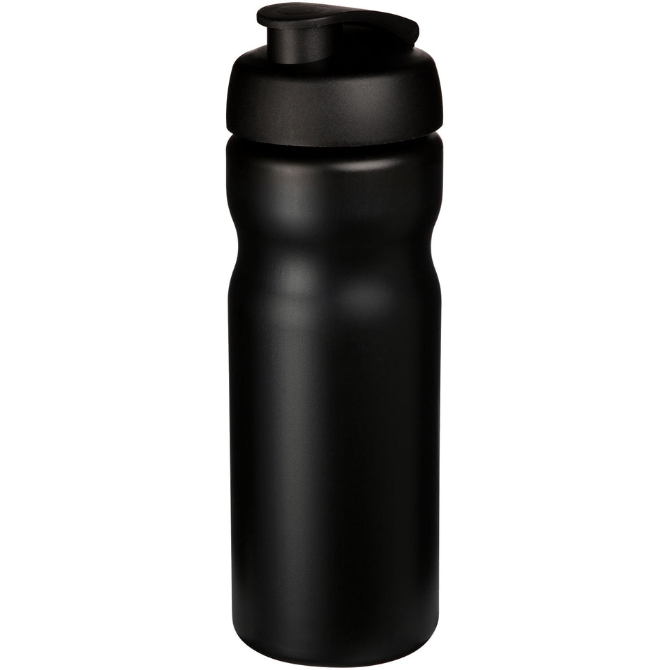 Borraccia sportiva Baseline® Plus da 650 ml con coperchio a scatto personalizzato con logo - Pubblienne