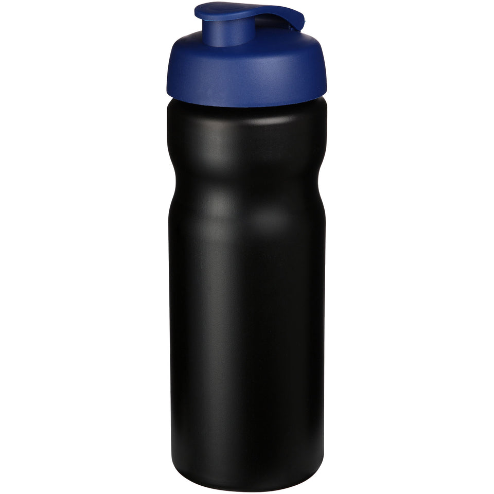 Borraccia sportiva Baseline® Plus da 650 ml con coperchio a scatto personalizzato con logo - Pubblienne