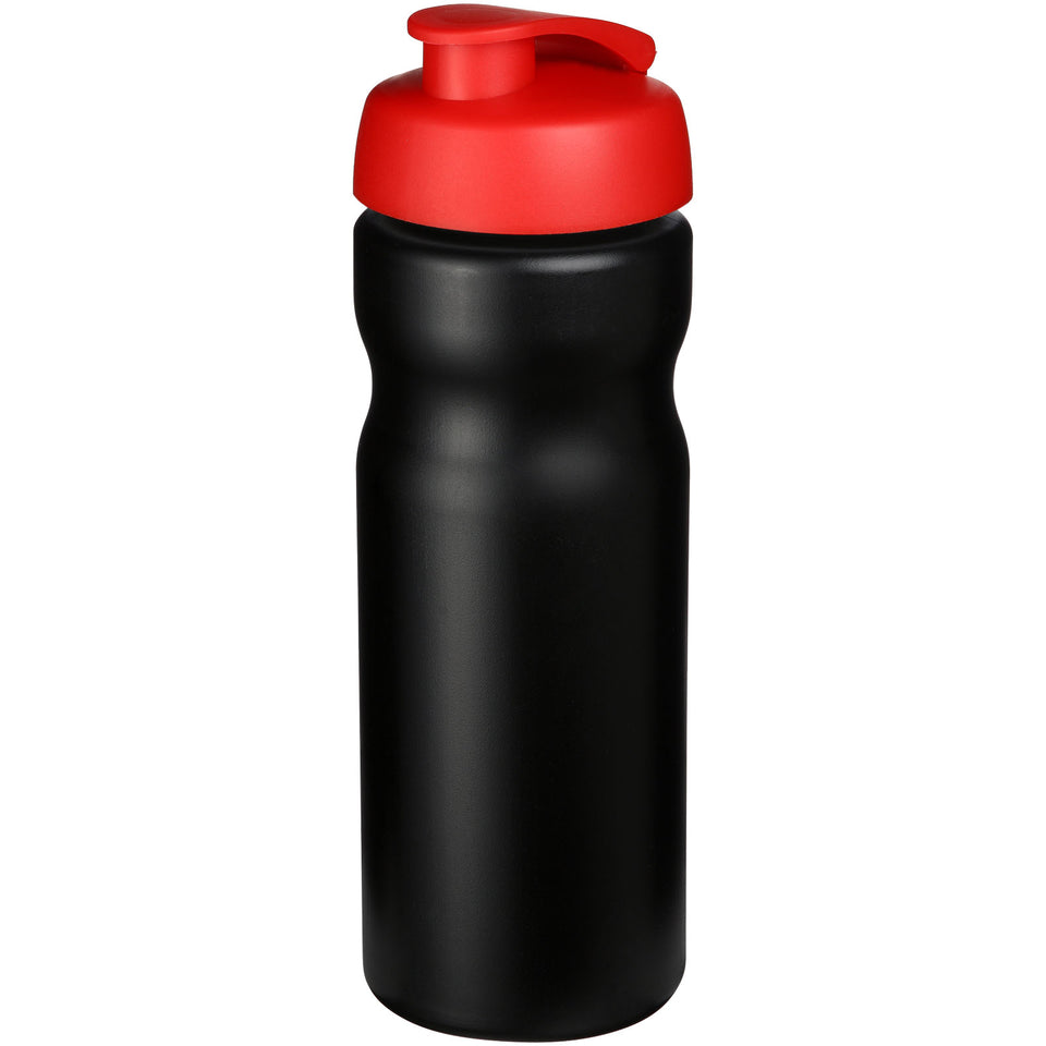 Borraccia sportiva Baseline® Plus da 650 ml con coperchio a scatto personalizzato con logo - Pubblienne