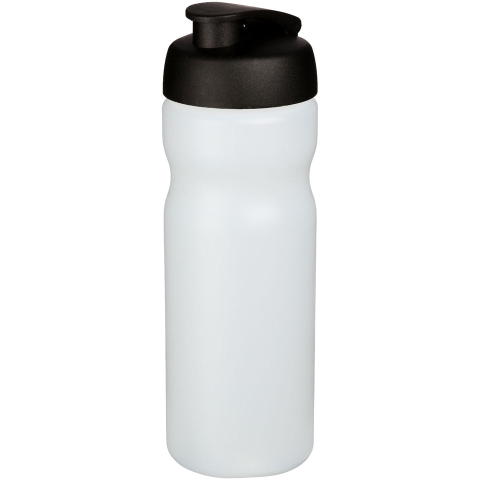 Borraccia sportiva Baseline® Plus da 650 ml con coperchio a scatto personalizzato con logo - Pubblienne