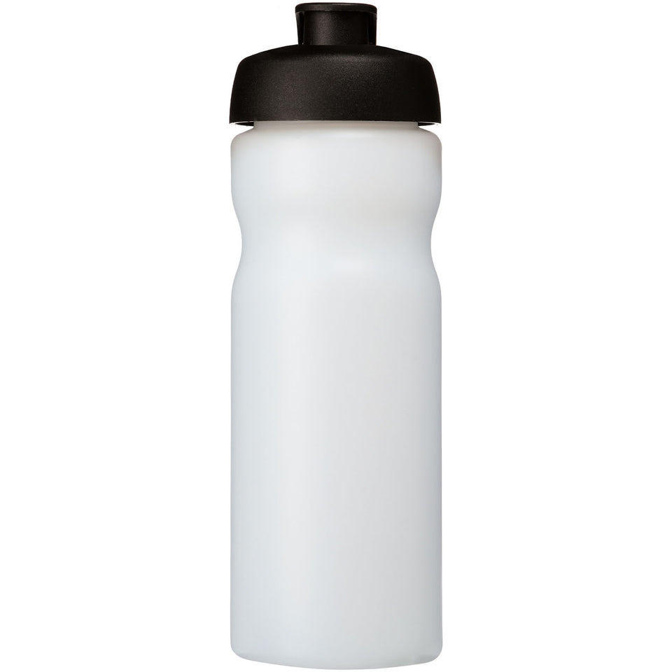 Borraccia sportiva Baseline® Plus da 650 ml con coperchio a scatto personalizzato con logo - Pubblienne