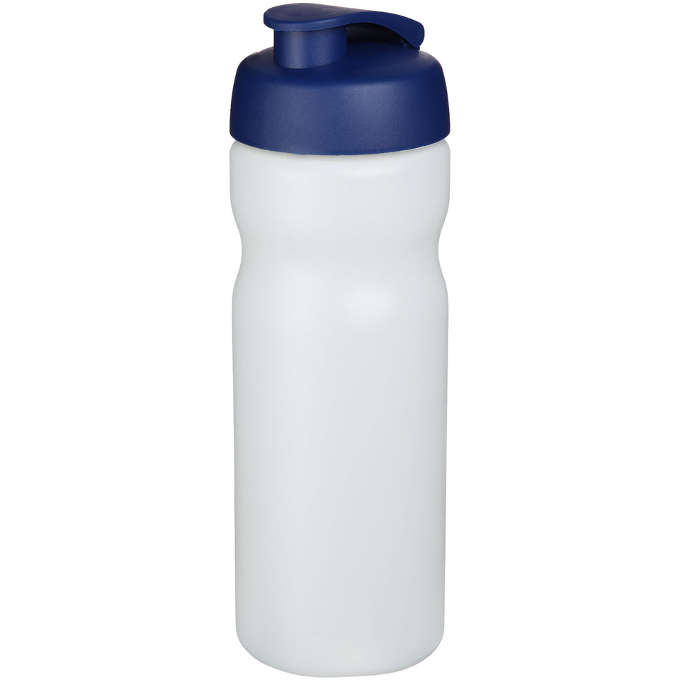 Borraccia sportiva Baseline® Plus da 650 ml con coperchio a scatto personalizzato con logo - Pubblienne