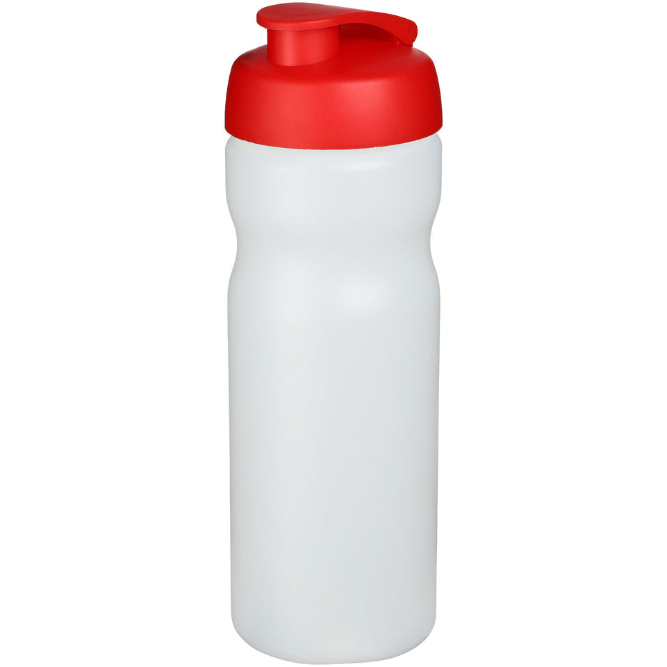 Borraccia sportiva Baseline® Plus da 650 ml con coperchio a scatto personalizzato con logo - Pubblienne