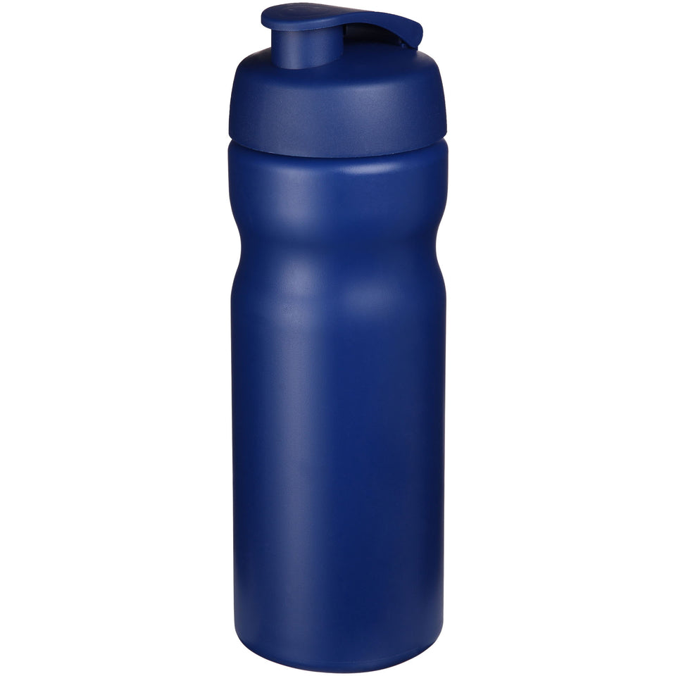 Borraccia sportiva Baseline® Plus da 650 ml con coperchio a scatto personalizzato con logo - Pubblienne