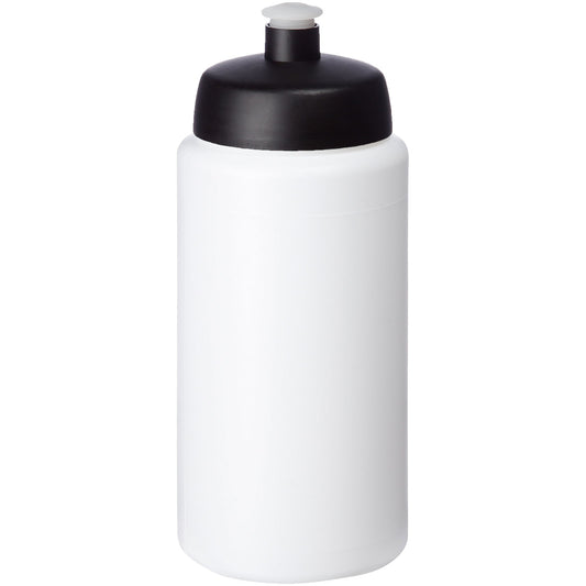 Borraccia sportiva Baseline® Plus da 500 ml con impugnatura e coperchio a cupola personalizzato con logo - Pubblienne