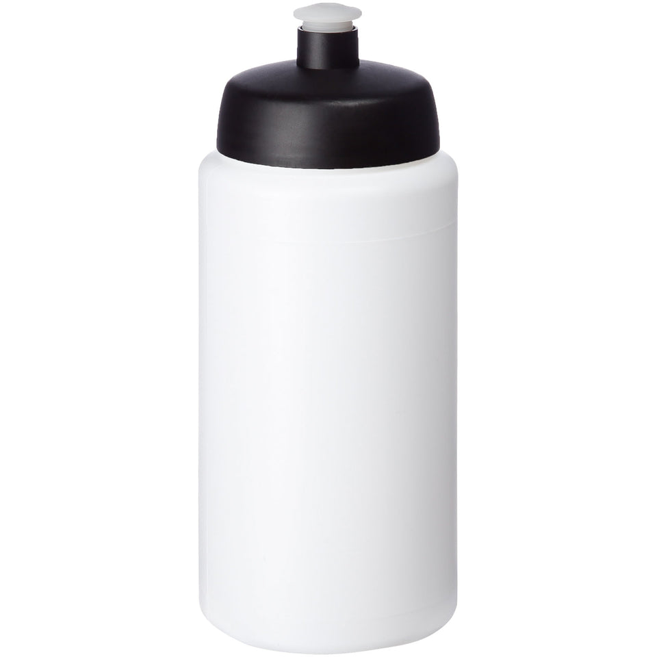 Borraccia sportiva Baseline® Plus da 500 ml con impugnatura e coperchio a cupola personalizzato con logo - Pubblienne