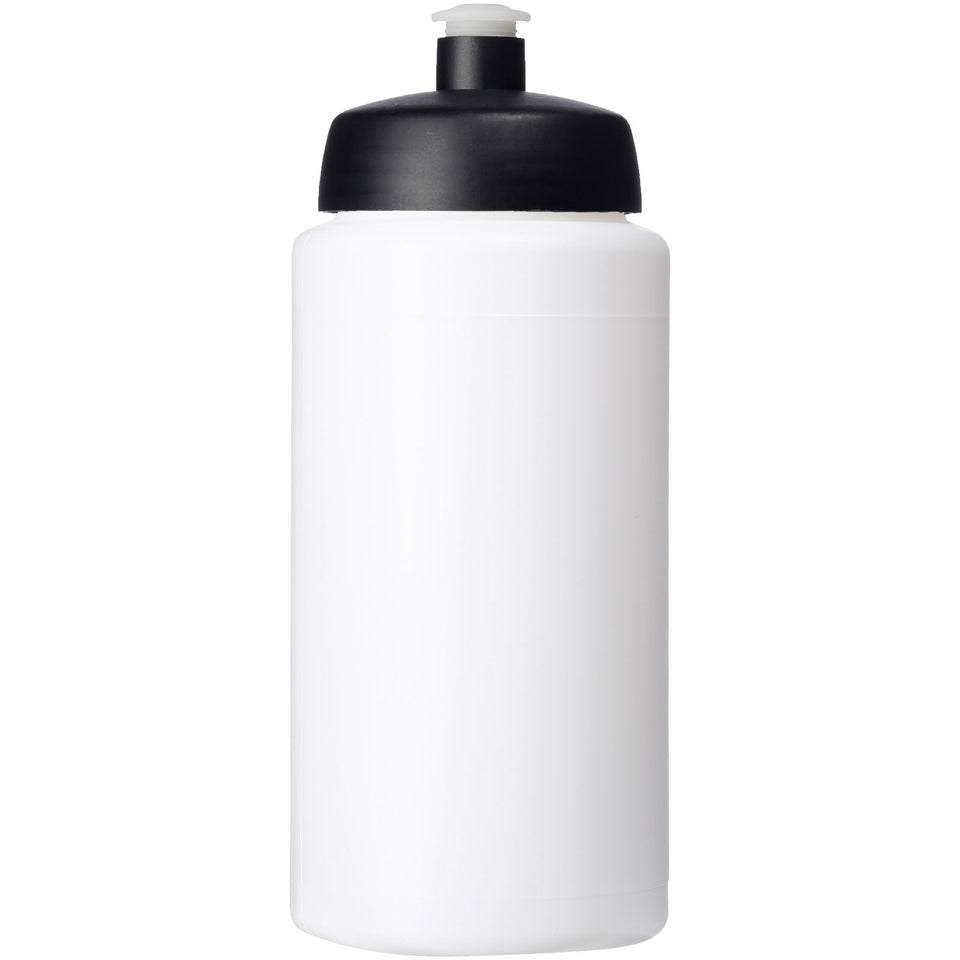 Borraccia sportiva Baseline® Plus da 500 ml con impugnatura e coperchio a cupola personalizzato con logo - Pubblienne