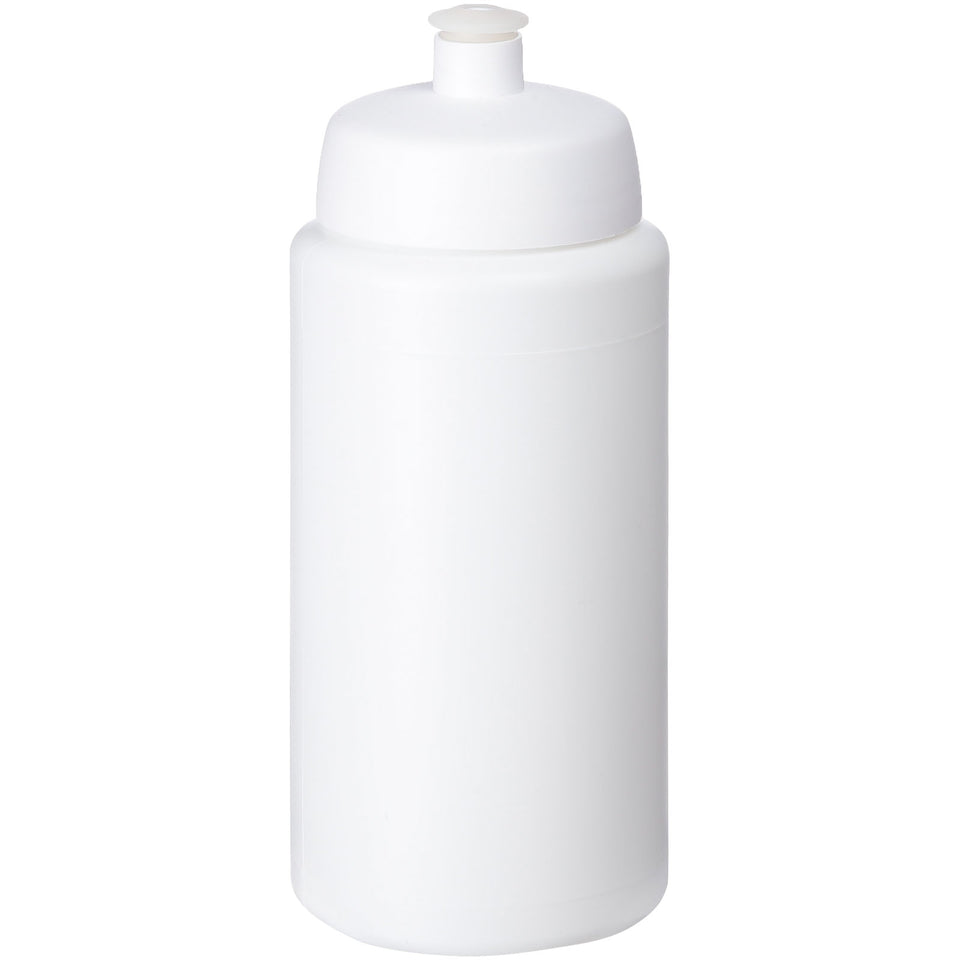 Borraccia sportiva Baseline® Plus da 500 ml con impugnatura e coperchio a cupola personalizzato con logo - Pubblienne
