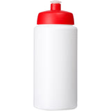 Borraccia sportiva Baseline® Plus da 500 ml con impugnatura e coperchio a cupola personalizzato con logo - Pubblienne