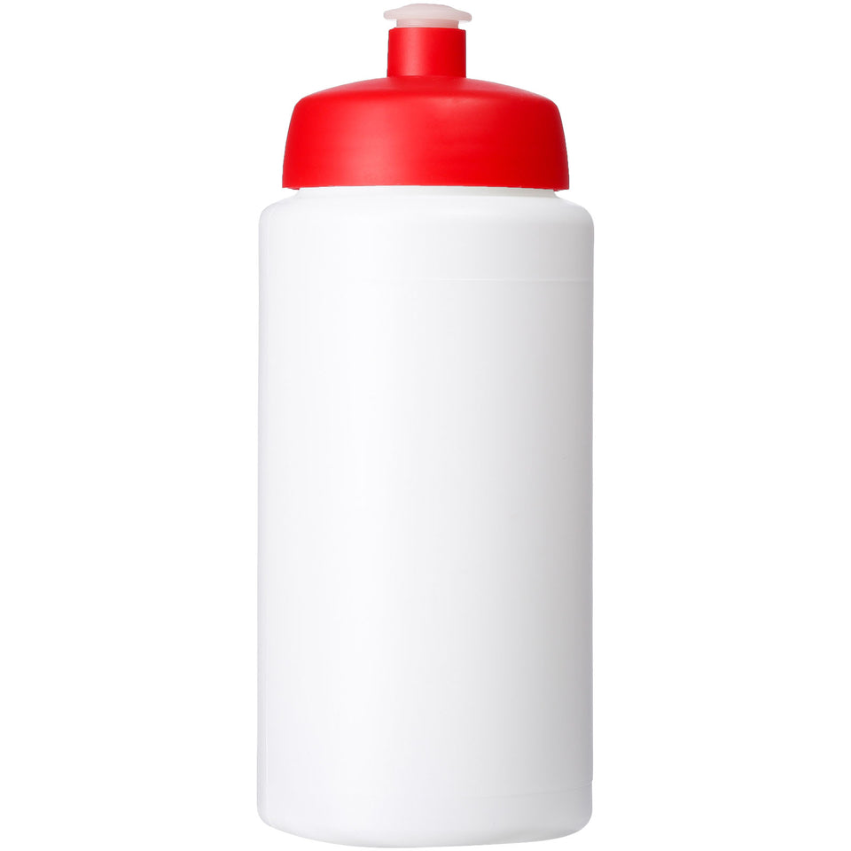 Borraccia sportiva Baseline® Plus da 500 ml con impugnatura e coperchio a cupola personalizzato con logo - Pubblienne