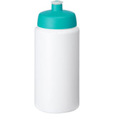Borraccia sportiva Baseline® Plus da 500 ml con impugnatura e coperchio a cupola personalizzato con logo - Pubblienne