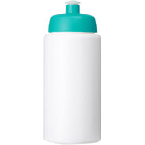 Borraccia sportiva Baseline® Plus da 500 ml con impugnatura e coperchio a cupola personalizzato con logo - Pubblienne