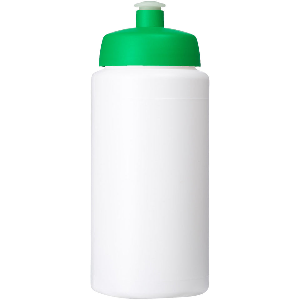 Borraccia sportiva Baseline® Plus da 500 ml con impugnatura e coperchio a cupola personalizzato con logo - Pubblienne