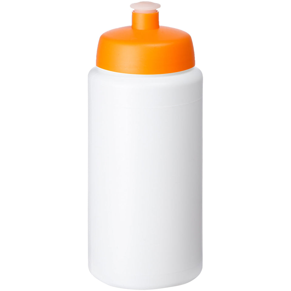 Borraccia sportiva Baseline® Plus da 500 ml con impugnatura e coperchio a cupola personalizzato con logo - Pubblienne