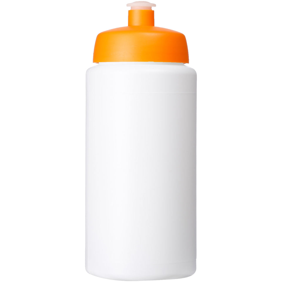 Borraccia sportiva Baseline® Plus da 500 ml con impugnatura e coperchio a cupola personalizzato con logo - Pubblienne