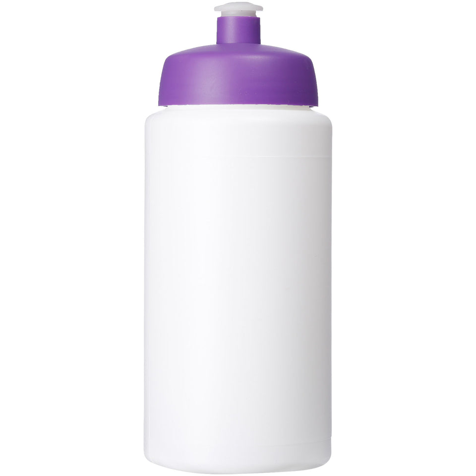 Borraccia sportiva Baseline® Plus da 500 ml con impugnatura e coperchio a cupola personalizzato con logo - Pubblienne