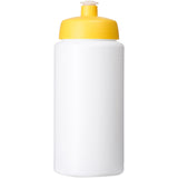 Borraccia sportiva Baseline® Plus da 500 ml con impugnatura e coperchio a cupola personalizzato con logo - Pubblienne