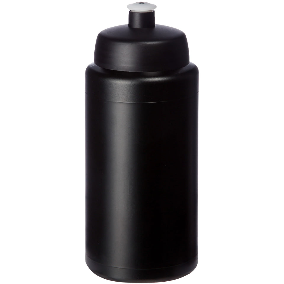 Borraccia sportiva Baseline® Plus da 500 ml con impugnatura e coperchio a cupola personalizzato con logo - Pubblienne