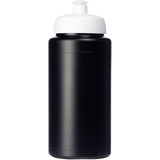 Borraccia sportiva Baseline® Plus da 500 ml con impugnatura e coperchio a cupola personalizzato con logo - Pubblienne