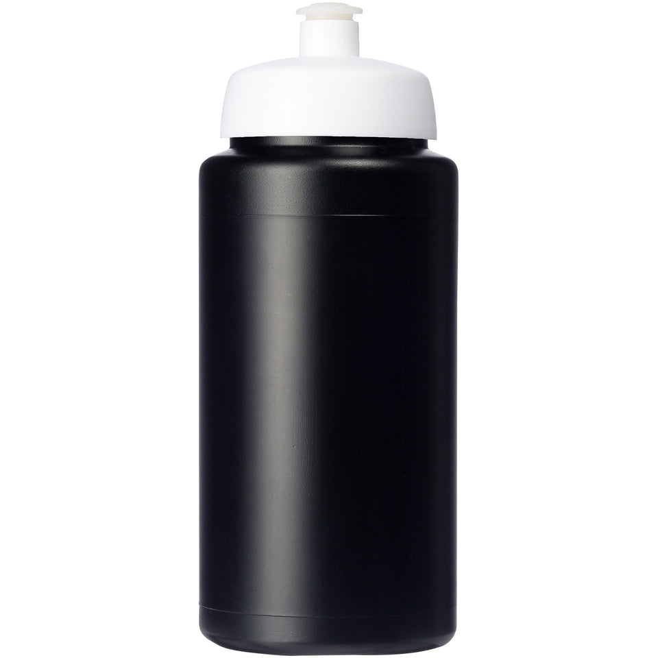 Borraccia sportiva Baseline® Plus da 500 ml con impugnatura e coperchio a cupola personalizzato con logo - Pubblienne