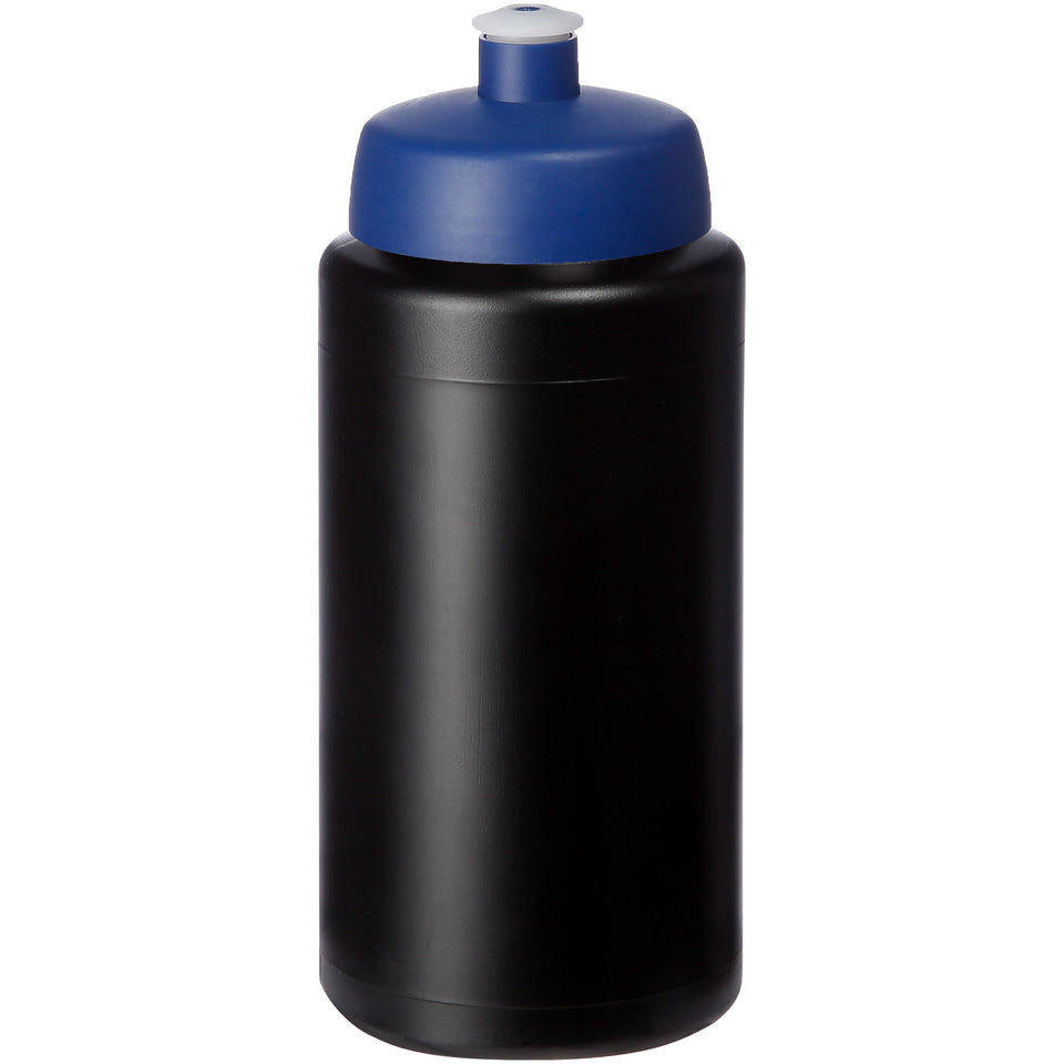 Borraccia sportiva Baseline® Plus da 500 ml con impugnatura e coperchio a cupola personalizzato con logo - Pubblienne