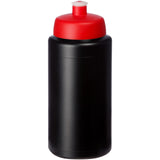 Borraccia sportiva Baseline® Plus da 500 ml con impugnatura e coperchio a cupola personalizzato con logo - Pubblienne