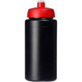 Borraccia sportiva Baseline® Plus da 500 ml con impugnatura e coperchio a cupola personalizzato con logo - Pubblienne