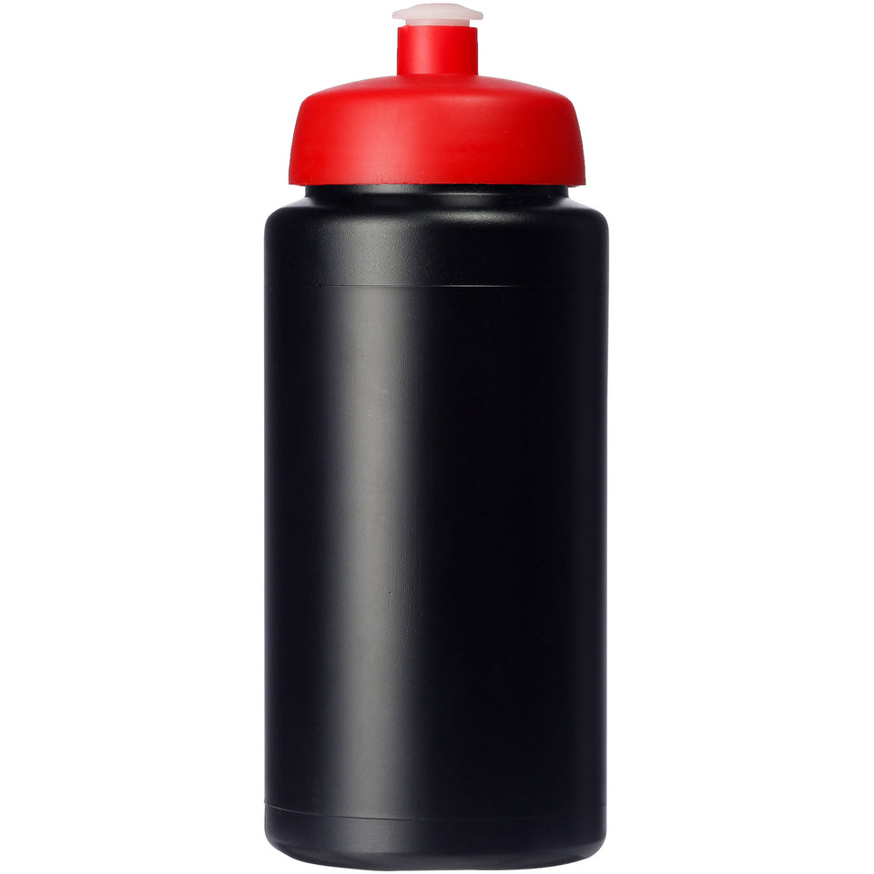 Borraccia sportiva Baseline® Plus da 500 ml con impugnatura e coperchio a cupola personalizzato con logo - Pubblienne