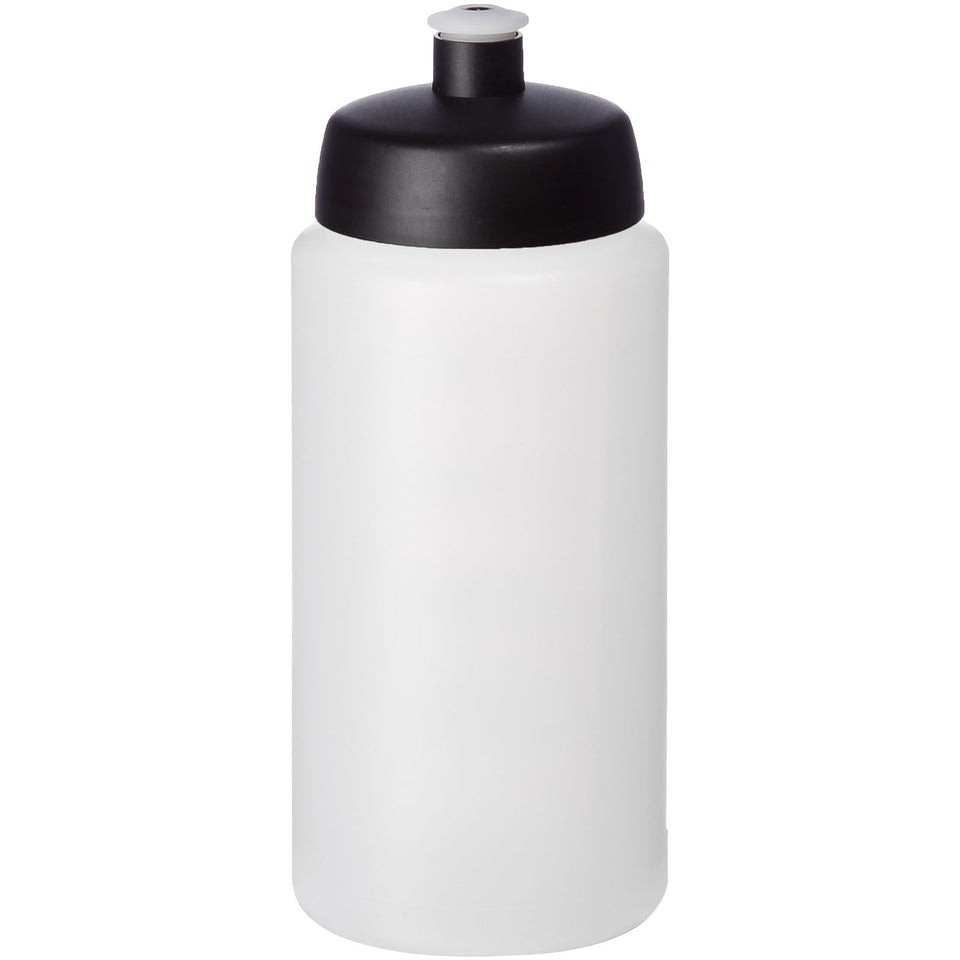 Borraccia sportiva Baseline® Plus da 500 ml con impugnatura e coperchio a cupola personalizzato con logo - Pubblienne