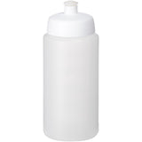 Borraccia sportiva Baseline® Plus da 500 ml con impugnatura e coperchio a cupola personalizzato con logo - Pubblienne