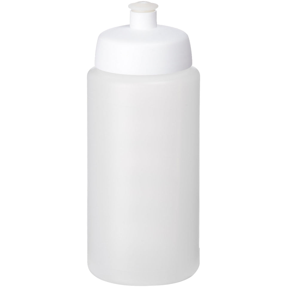 Borraccia sportiva Baseline® Plus da 500 ml con impugnatura e coperchio a cupola personalizzato con logo - Pubblienne