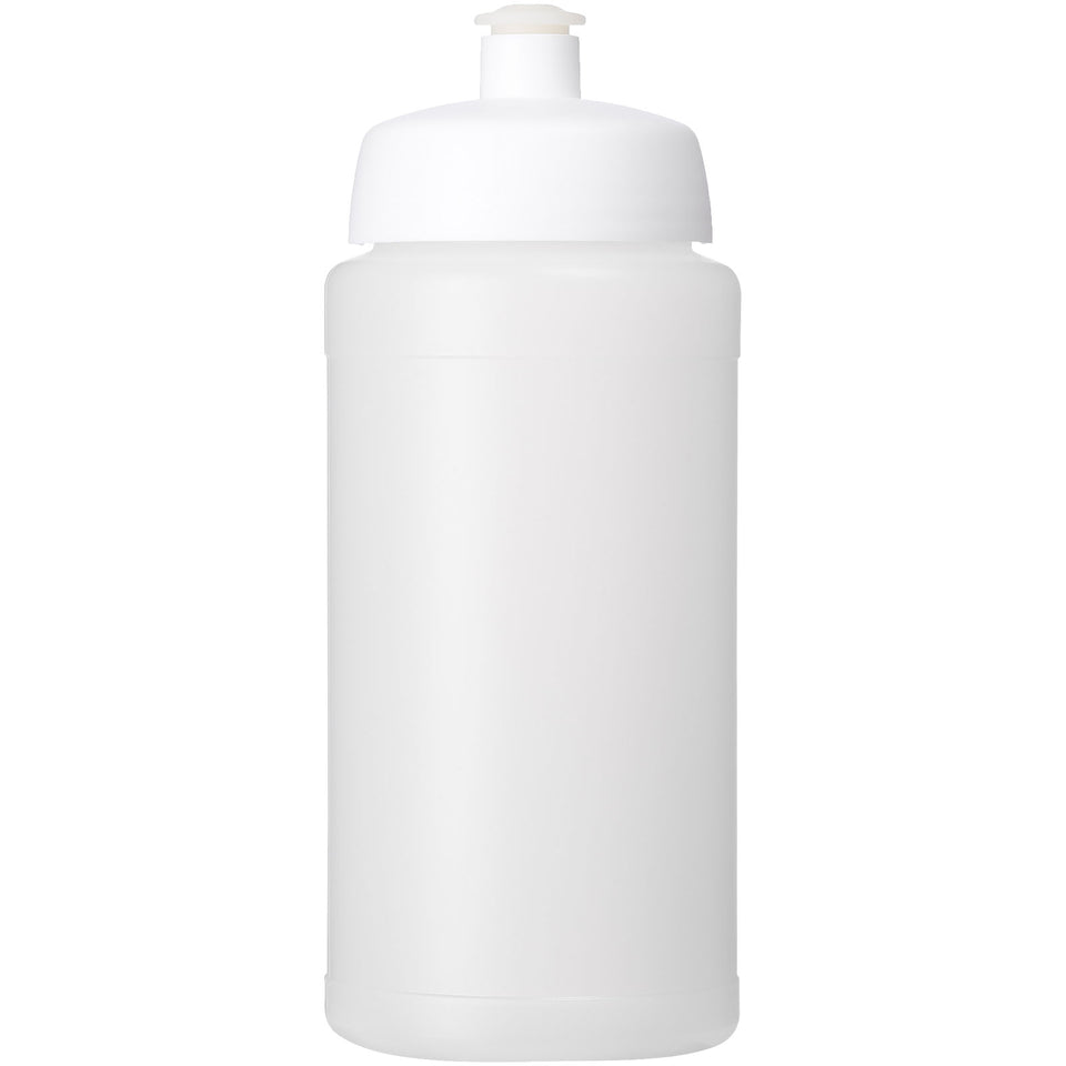 Borraccia sportiva Baseline® Plus da 500 ml con impugnatura e coperchio a cupola personalizzato con logo - Pubblienne