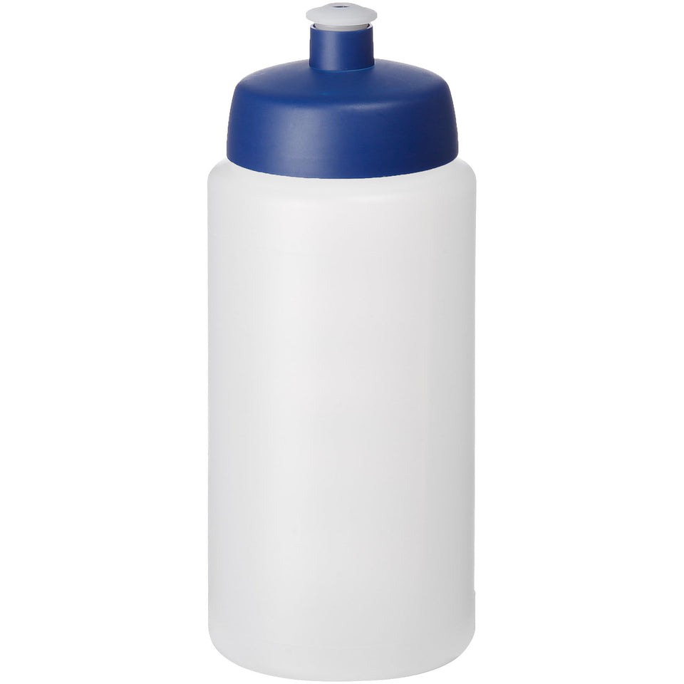 Borraccia sportiva Baseline® Plus da 500 ml con impugnatura e coperchio a cupola personalizzato con logo - Pubblienne
