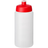 Borraccia sportiva Baseline® Plus da 500 ml con impugnatura e coperchio a cupola personalizzato con logo - Pubblienne