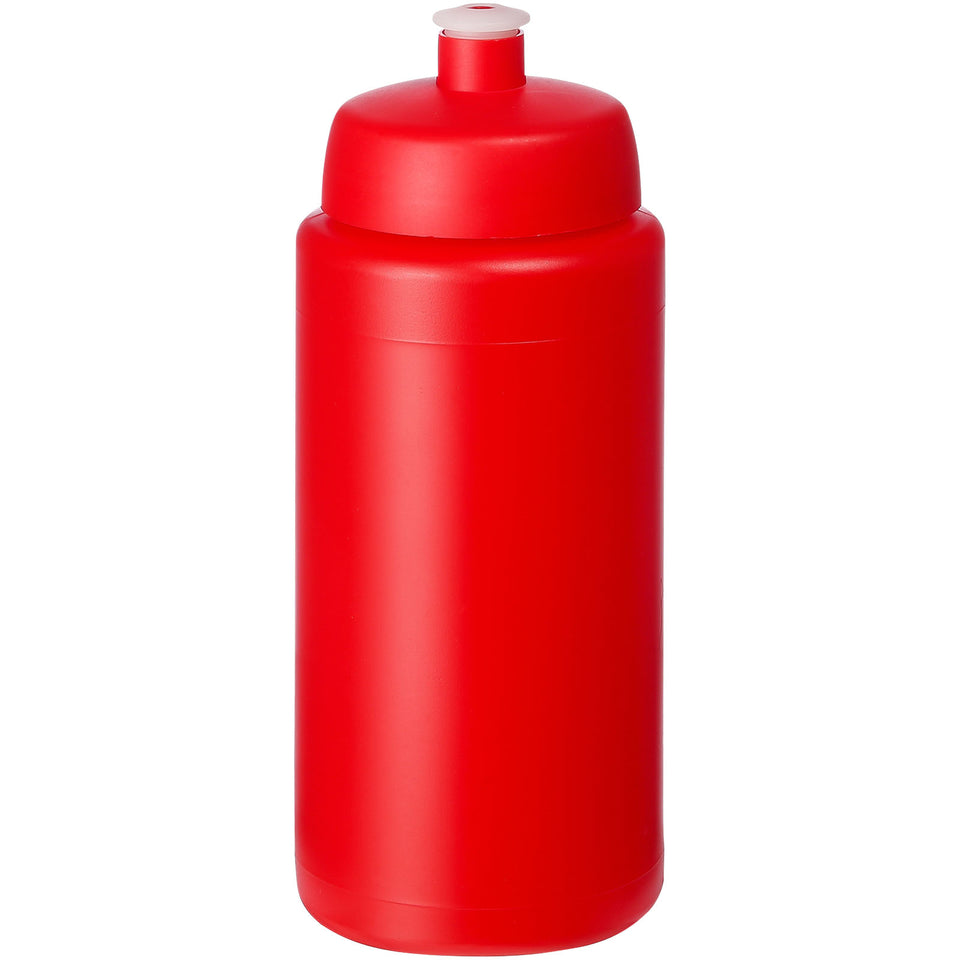 Borraccia sportiva Baseline® Plus da 500 ml con impugnatura e coperchio a cupola personalizzato con logo - Pubblienne