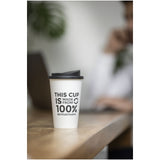 Bicchiere termico riciclato Americano® da 350 ml personalizzato con logo - Pubblienne