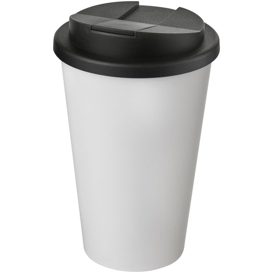 Tazza termica Americano® da 350 ml con coperchio ermetico personalizzato con logo - Pubblienne