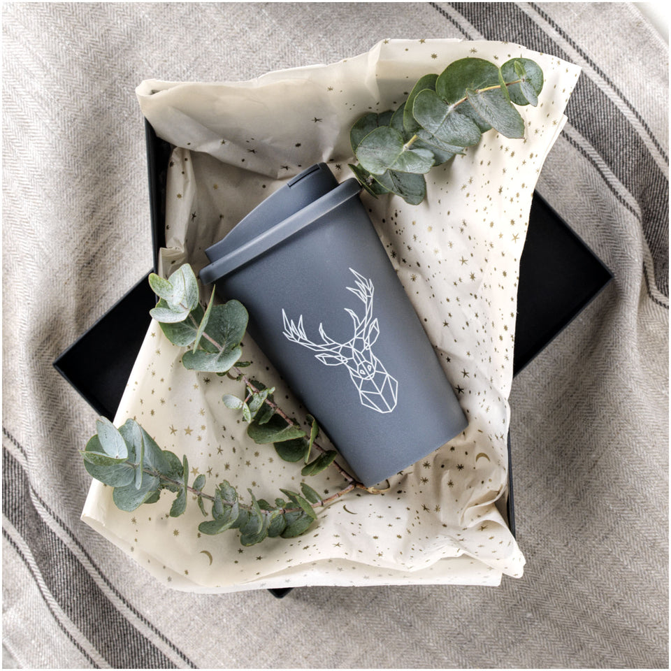 Tazza termica Americano® da 350 ml con coperchio ermetico personalizzato con logo - Pubblienne
