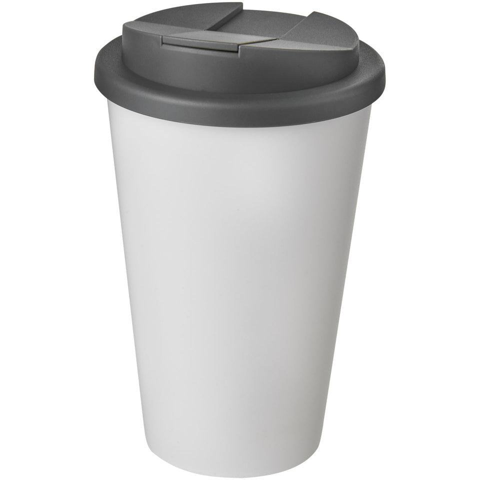 Tazza termica Americano® da 350 ml con coperchio ermetico personalizzato con logo - Pubblienne